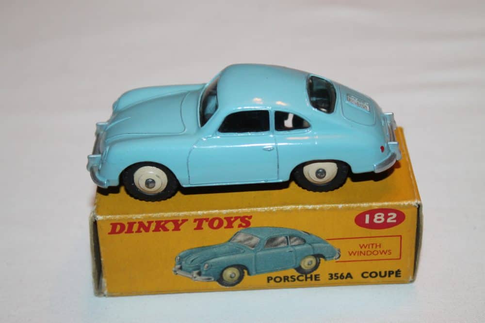 Dinky Toys 182 Porsche 356A Blue