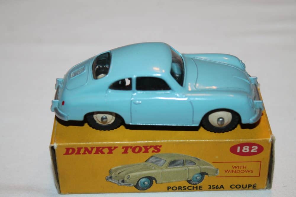 Dinky Toys 182 Porsche 356A Blue-side