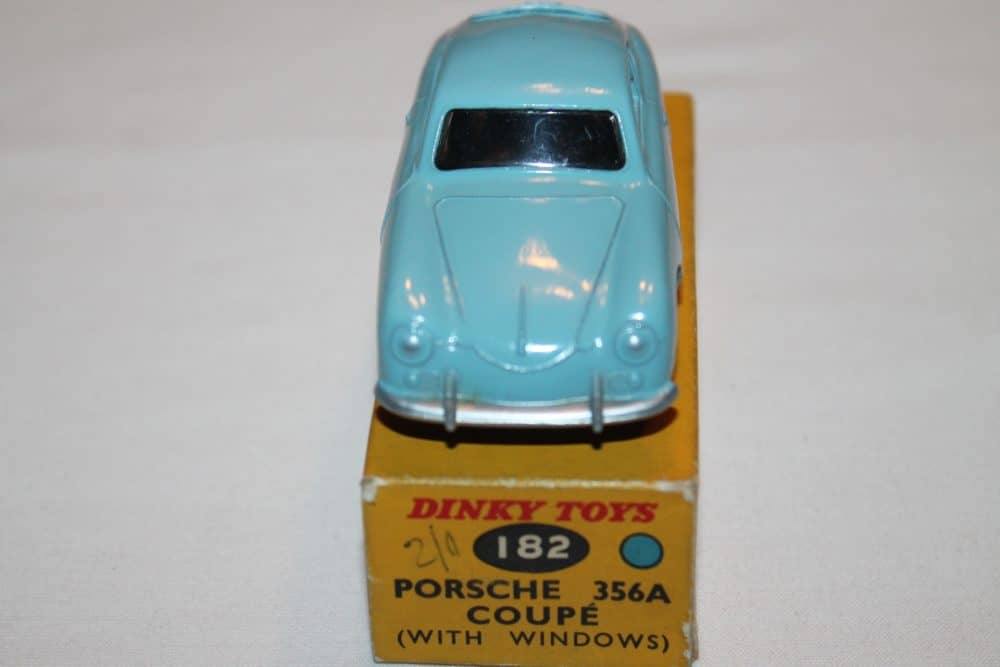 Dinky Toys 182 Porsche 356A Blue-front