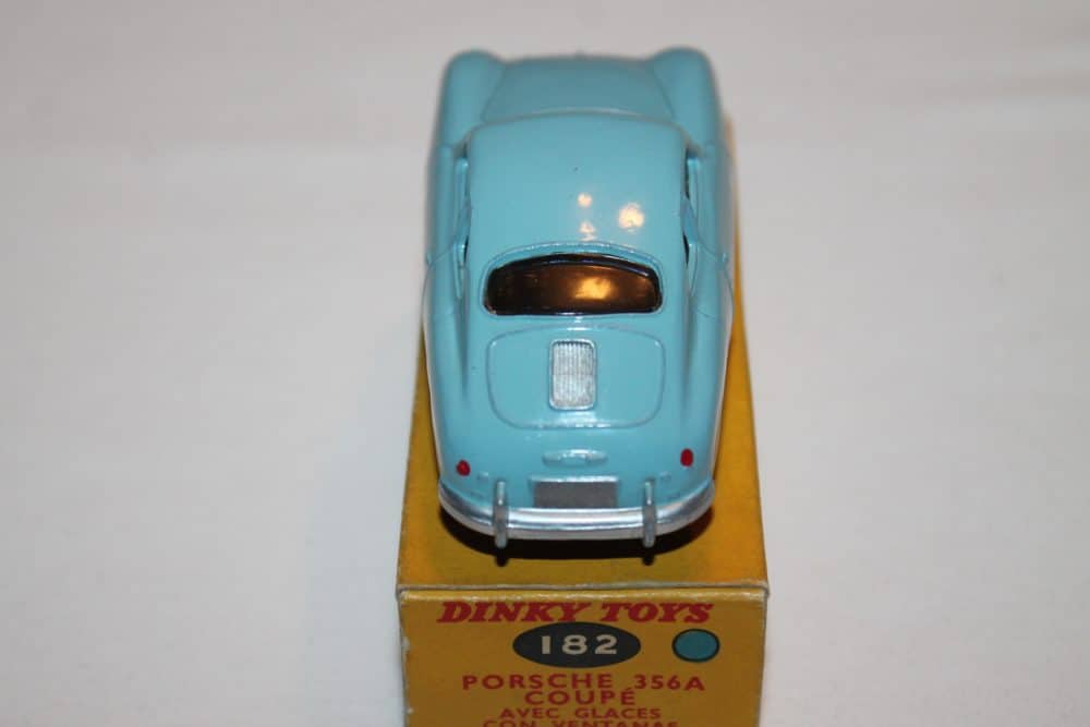 Dinky Toys 182 Porsche 356A Blue-back