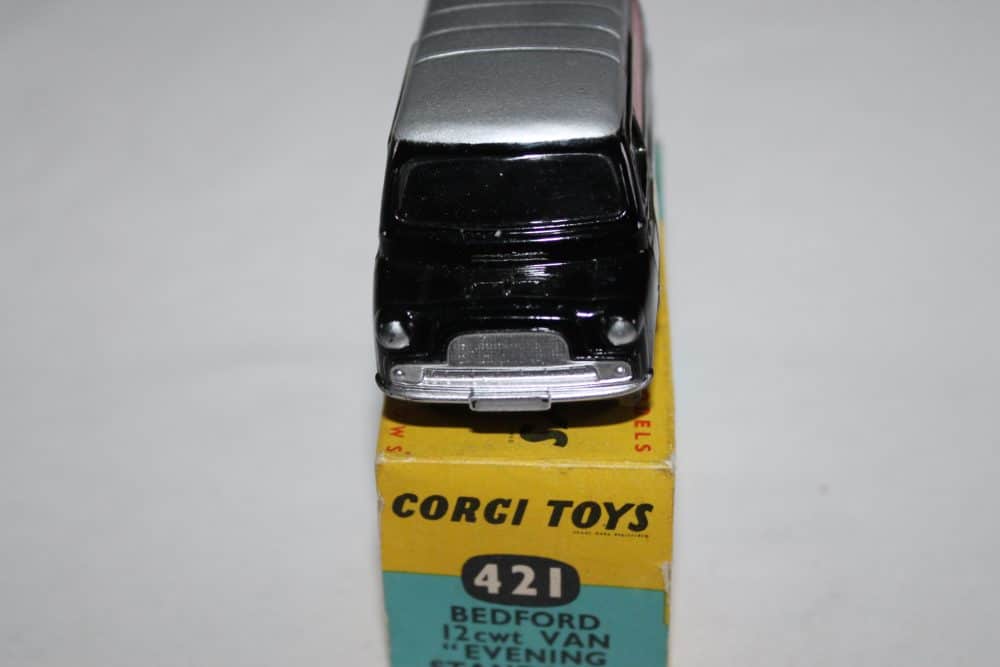 Corgi Toys 421 Bedford 'Evening Standard' Van-front