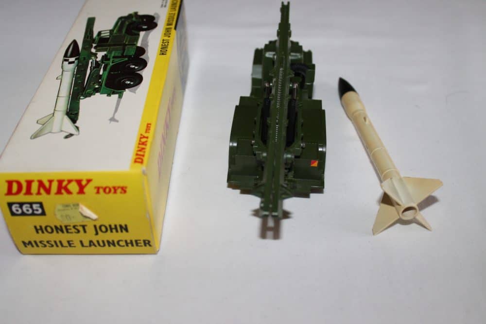 Dinky Toys 665 Honest John Missile Launcher-back