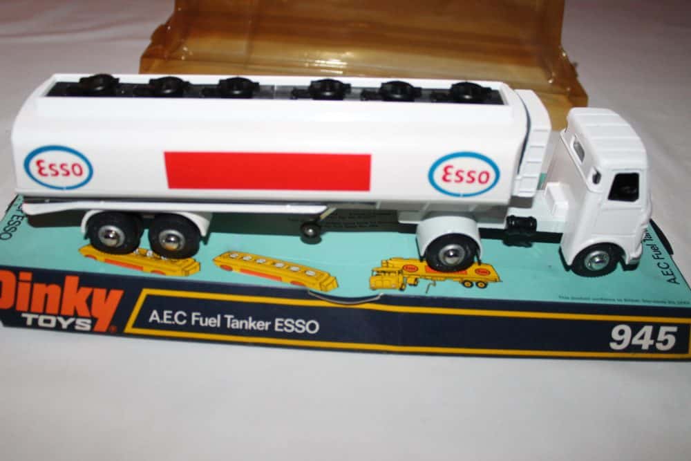 Dinky Toys 945 A.E.C. Fuel Tanker 'ESSO'-rightside