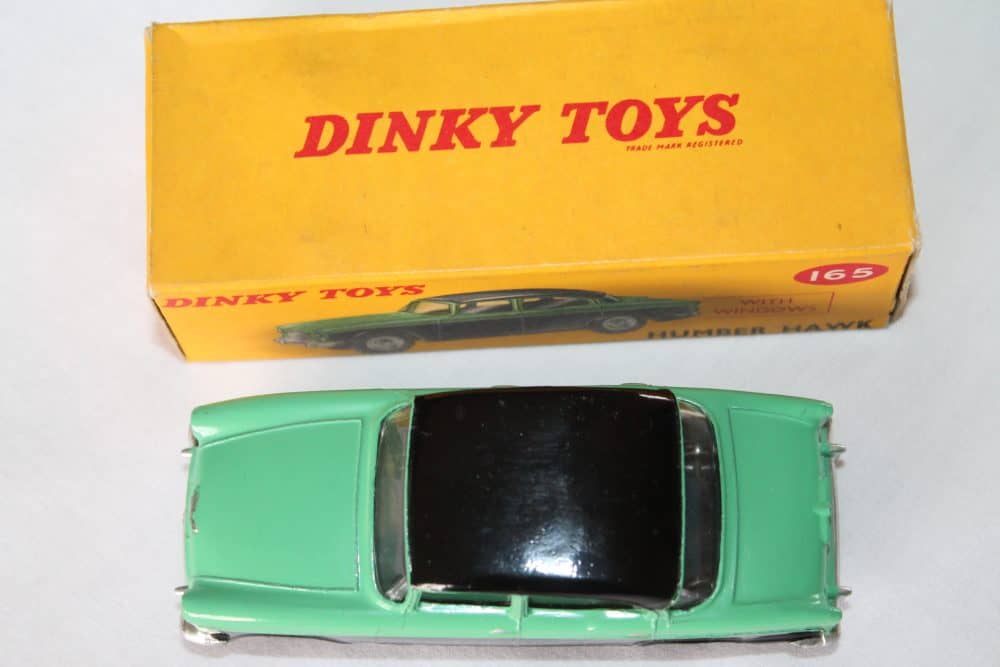 Dinky Toys 165 Humber Hawk-top