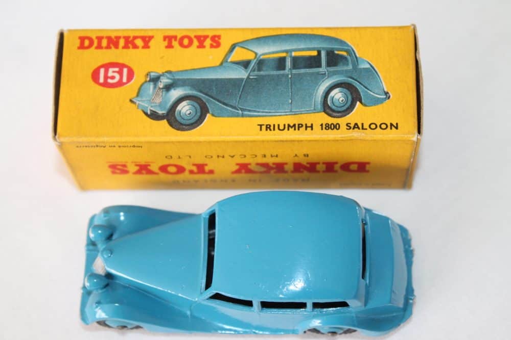 Dinky Toys 151 Triumph 1800-top