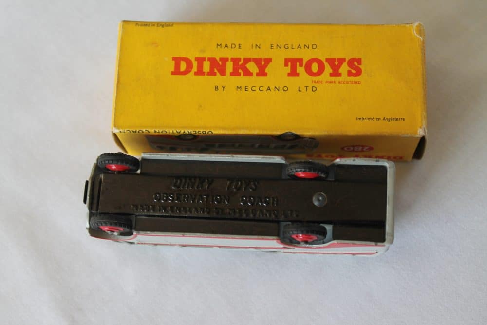 Dinky Toys 280 Observation Coach-base