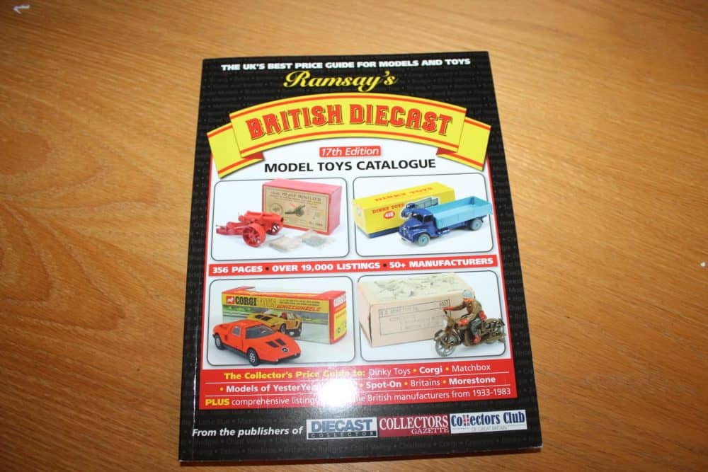 Ramsey British Diecast Catalogue 17th Edition Frontcover