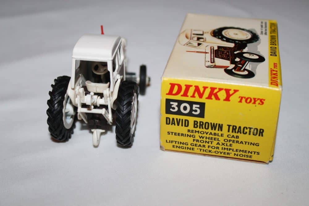 Dinky Toys 305 David Brown Tractor-back