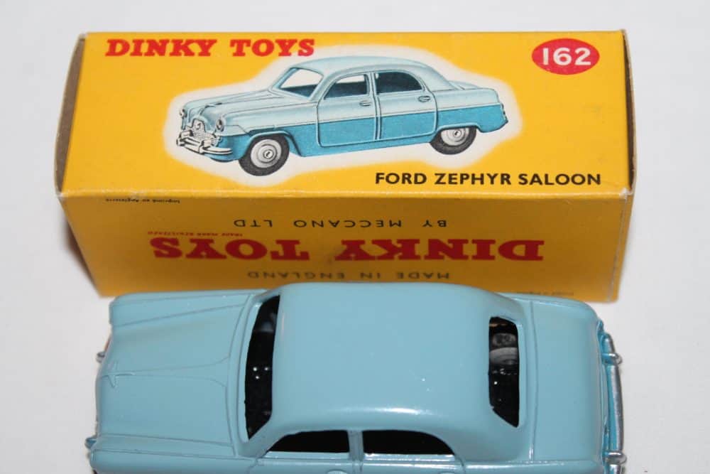 Dinky Toys 162 Ford Zephyr-top