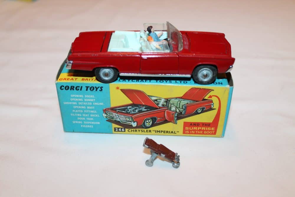 Corgi Toys 246 Chrysler Imperial-side