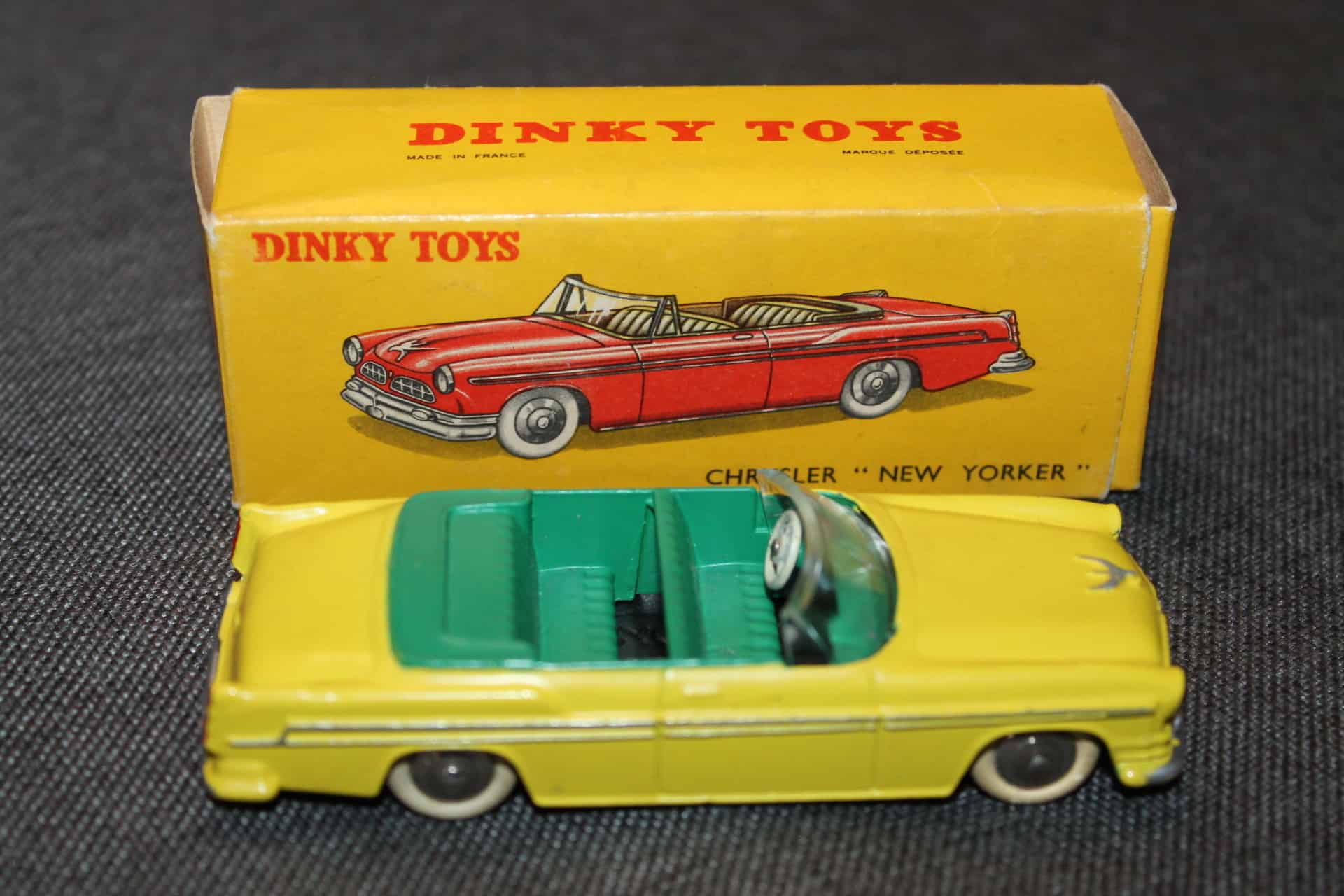 Dinky Toys 1:43 - 2 - Model car - ref. 24A Chrysler New Yorker, ref. 545 De Soto Diplomat