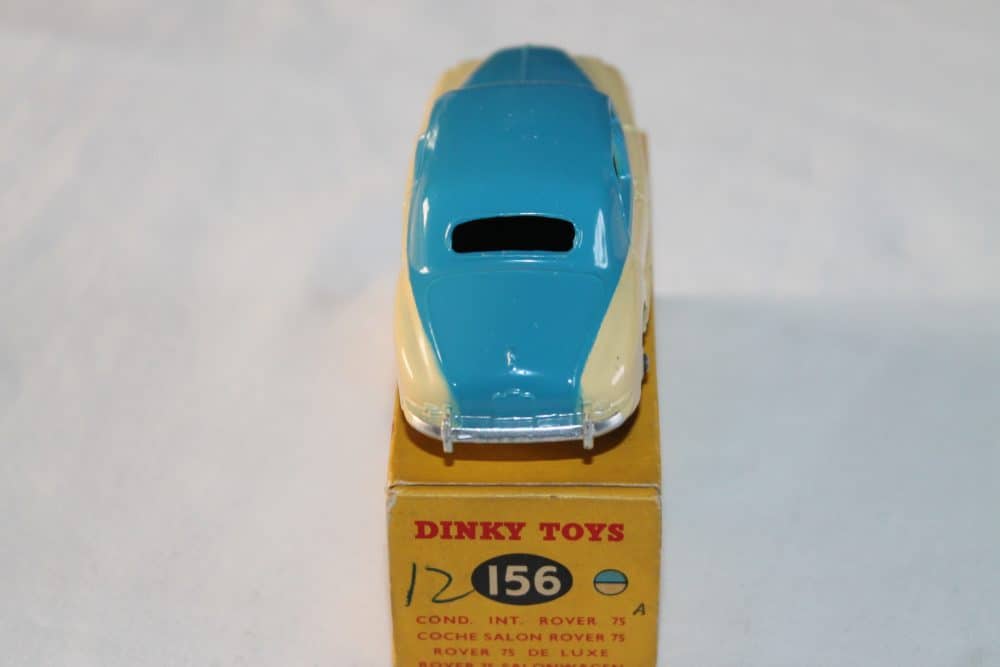 Dinky Toys 156 Rover 75-back