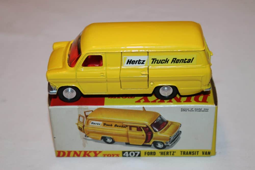 Dinky Toys 407 'Hertz' Ford Transit Van