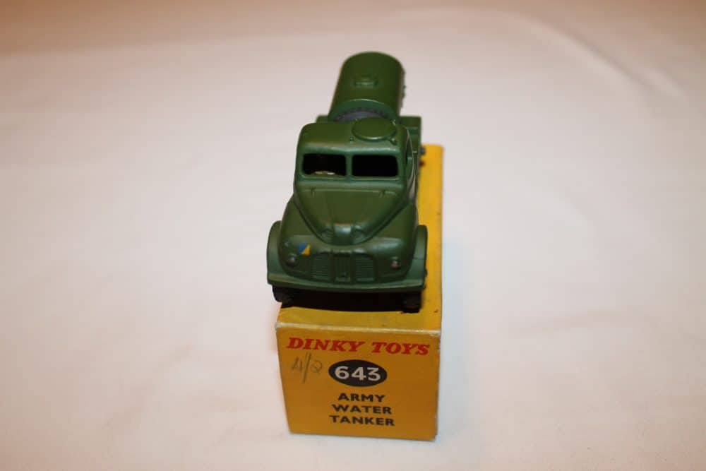 Dinky Toys 643 Army Water Tanker-front