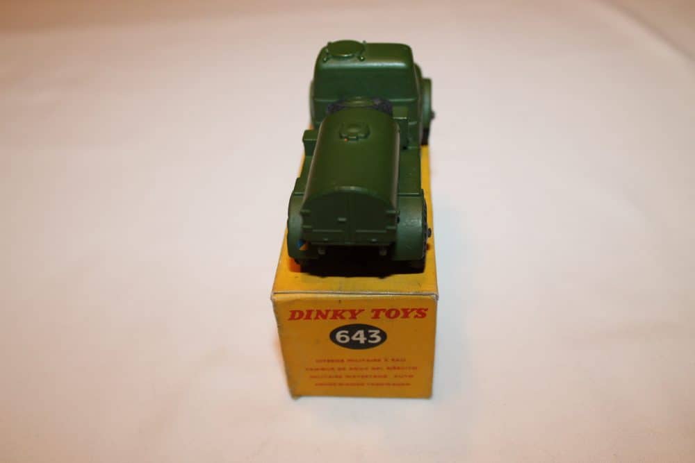 Dinky Toys 643 Army Water Tanker-back