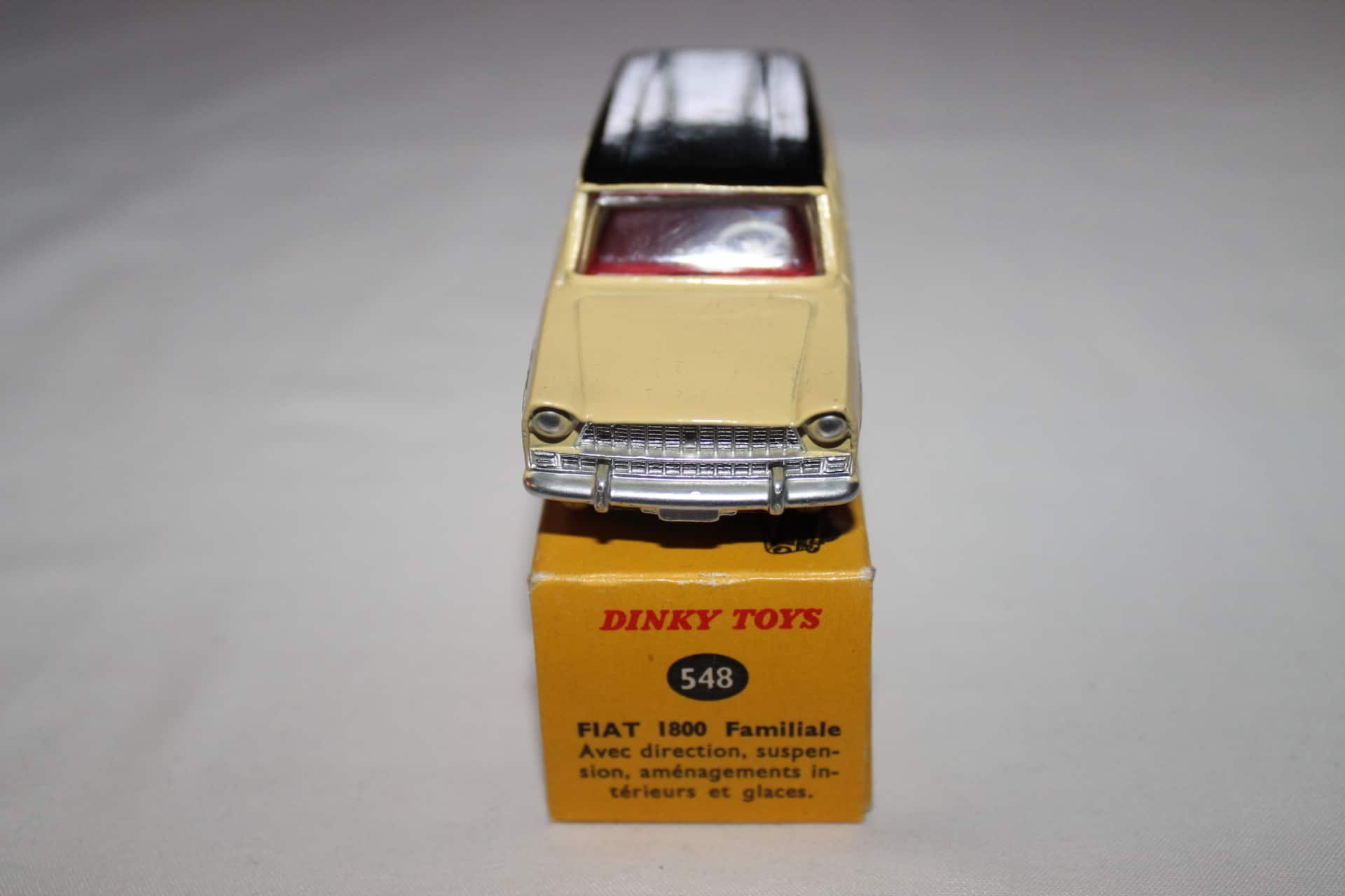 Voiture Miniature Fiat 1800 Dinky Toys - Modèle Ancien En Super état - Échelle 1/43