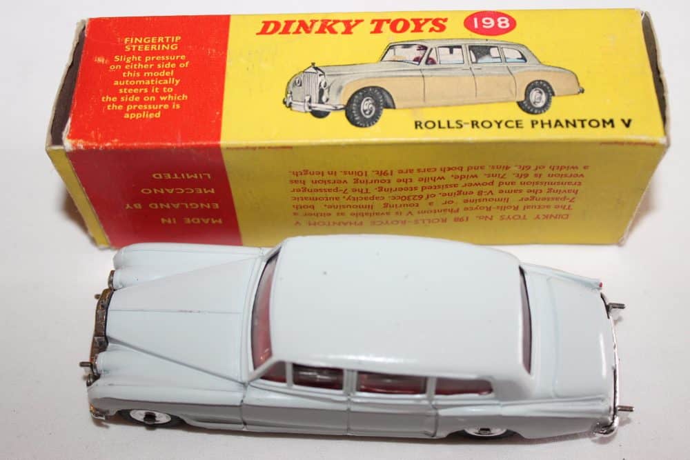 Dinky Toys 198 Rolls Royce-top
