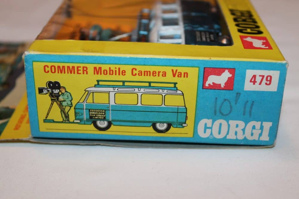 Corgi Toys 479 Commer Mobile Camera Unit 'Samuelson'-boxend
