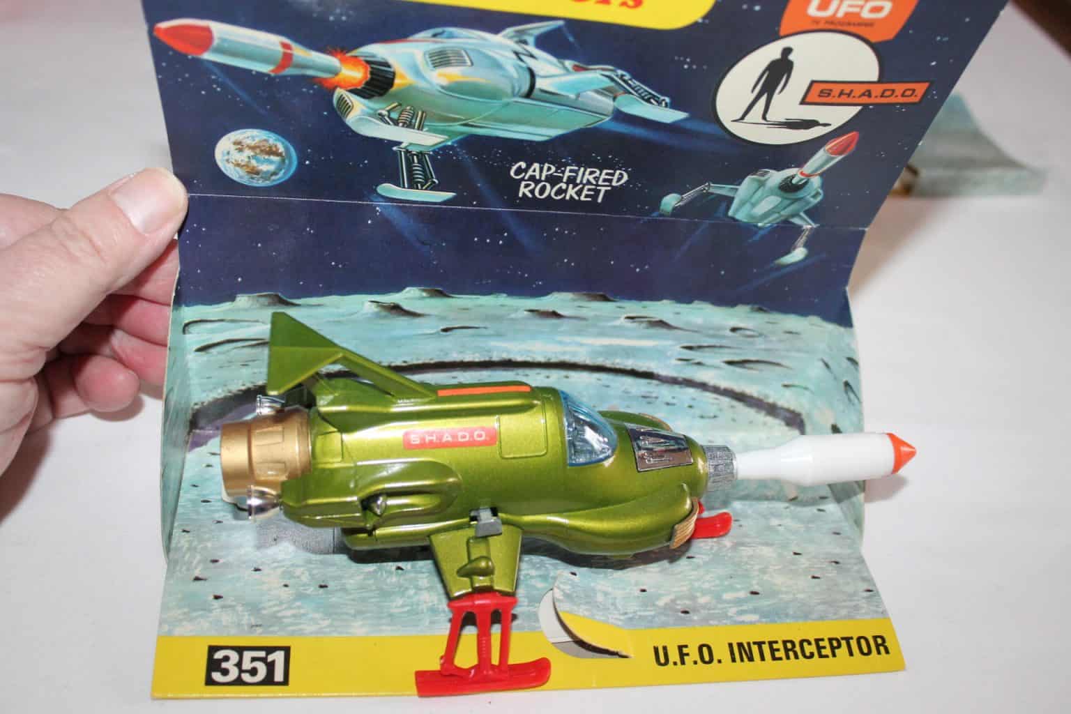 Dinky Toys 351 UFO Interceptor 'Space 1999' 1st Issue - Diecast