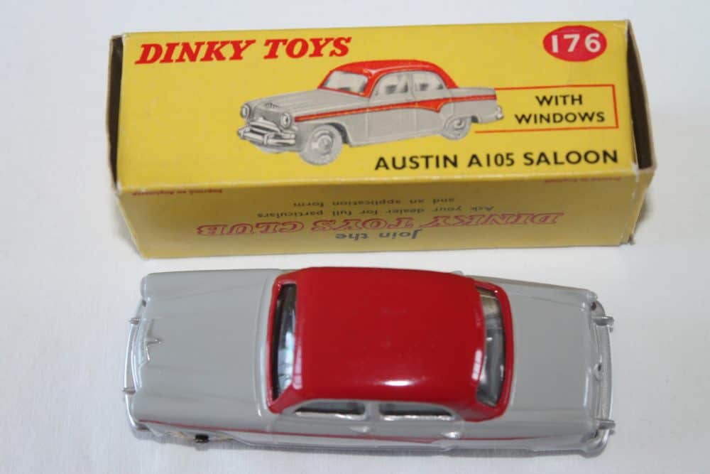 Dinky Toys 176 Austin A105 Saloon-top