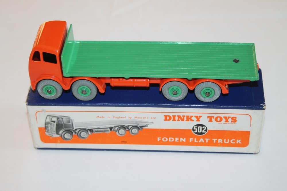 Dinky Toys 502 2nd Cab Foden Flat truck
