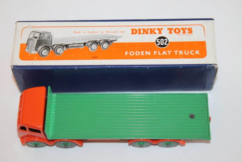 Dinky Toys 502 2nd Cab Foden Flat truck-top