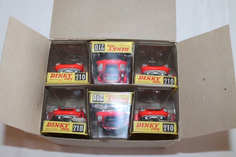 Dinky Toys 210 Alfa Romeo 33 Tipo Le-Mans Full Trade Box x6