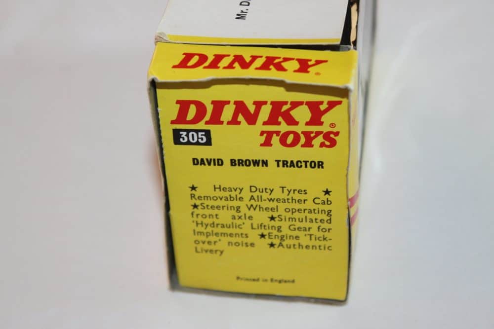Dinky Toys 305 David Brown Tractor-boxend2