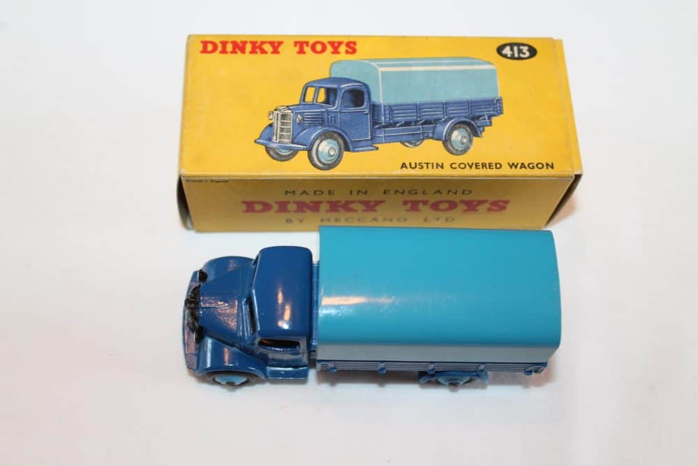 Dinky Toys 030S/413 Austin Covered Wagon-top