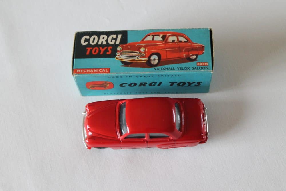 Corgi Toys 203M Vauxhall Velox Mechanical-top