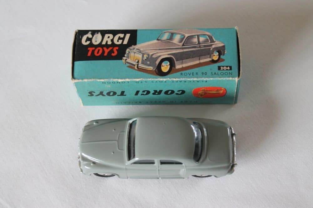 Corgi Toys 204 Rover 90 Saloon-top