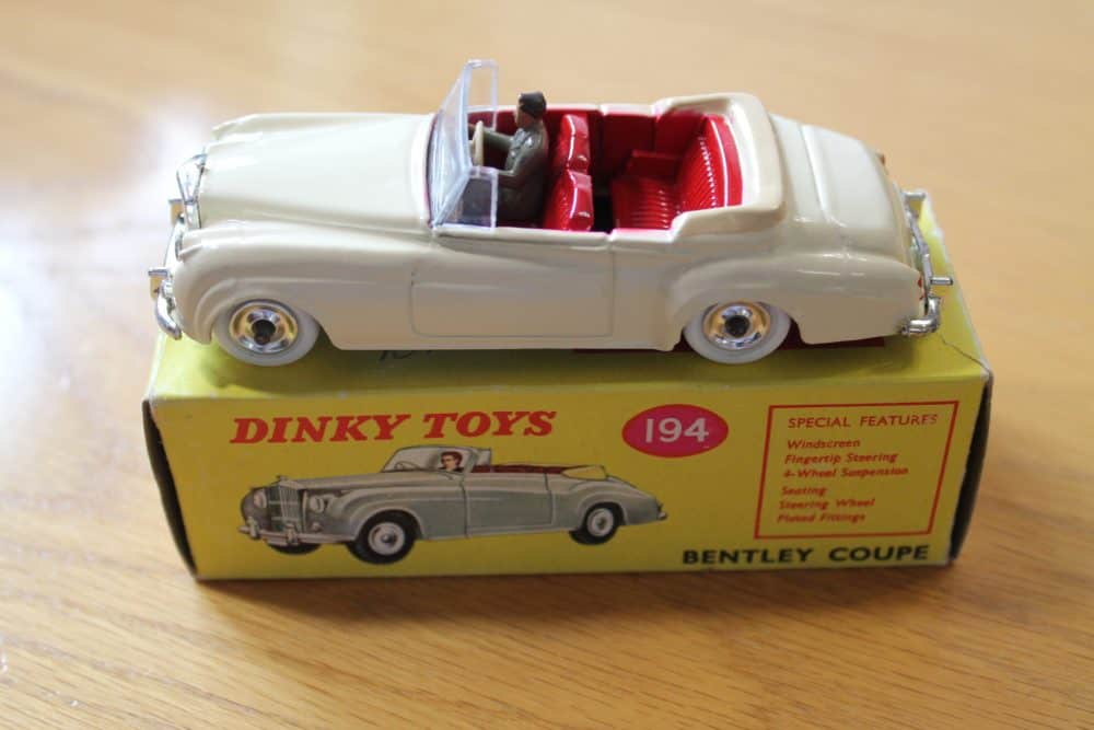 Dinky Toys 194 Bentley Coupe South African version