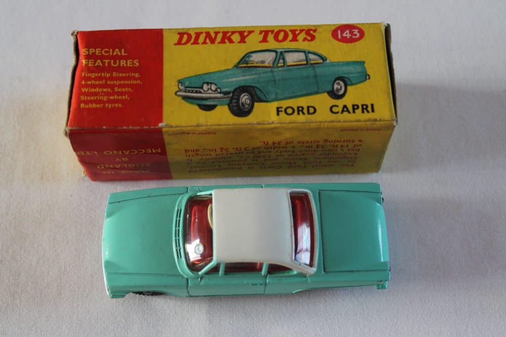 Dinky Toys 143 Ford Capri-top
