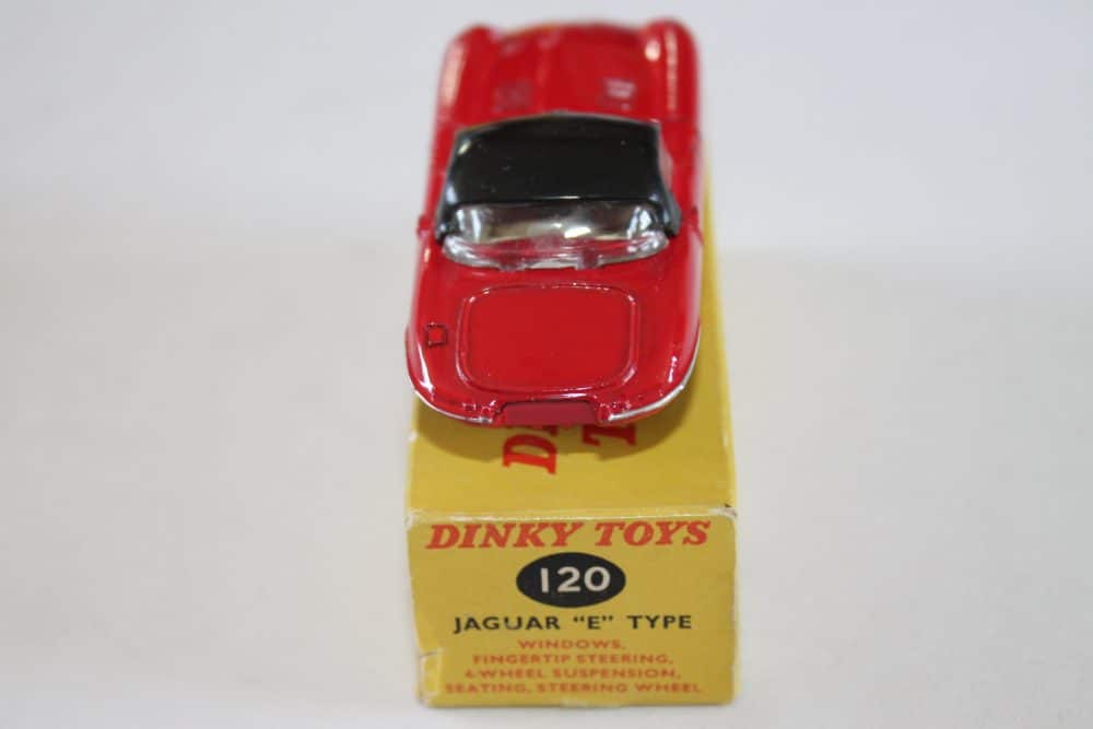 Dinky Toys 120 'E' Type Jaguar-back