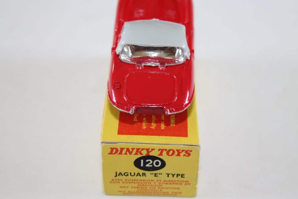 Dinky Toys 120 'E' Type Jaguar-back