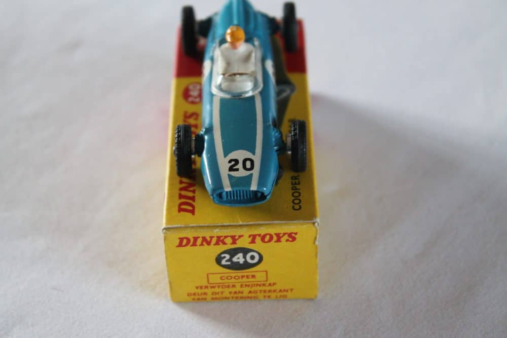 Dinky Toys 240 South African version Cooper Racing Car-front