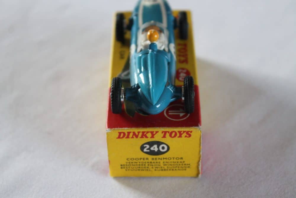 Dinky Toys 240 South African version Cooper Racing Car-back