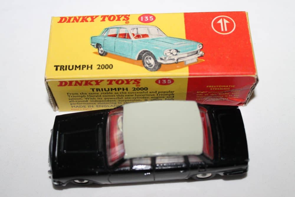 Dinky Toys 135 Triumph 2000 Rare Promotional-top