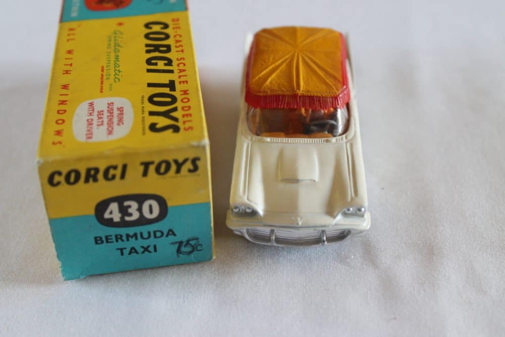 Corgi Toys 430 Ford Thunderbird Bermuda Taxi-front