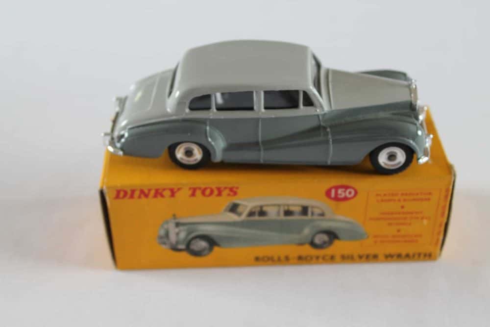 Dinky Toys 150 Rolls Royce Silver Wraith-side
