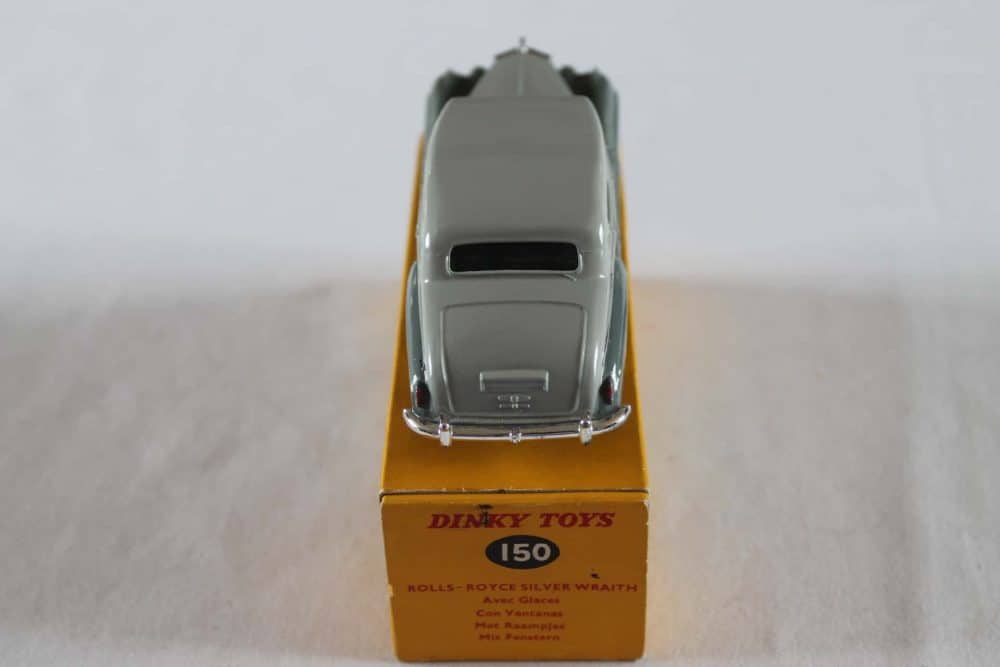 Dinky Toys 150 Rolls Royce Silver Wraith-back