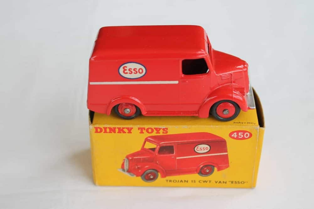 Dinky Toys 450 Trojan 'ESSO' Van-side
