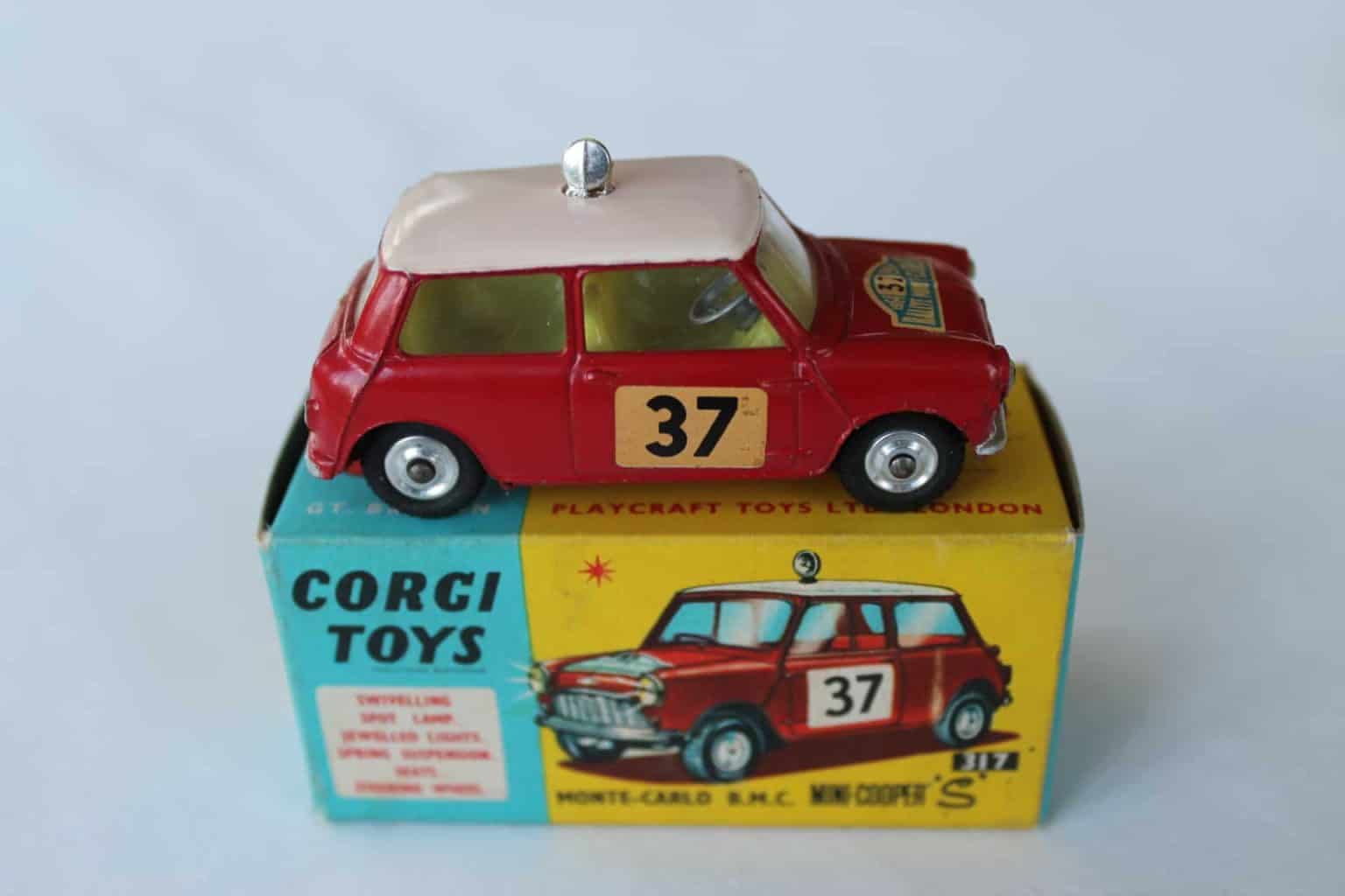 Corgi Toys 317 Monte Carlo B.M.C. Mini Cooper S - Diecast