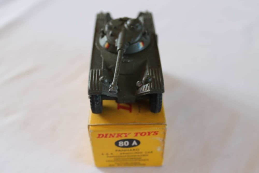 French Dinky 080A Panhard Armoured Car-front