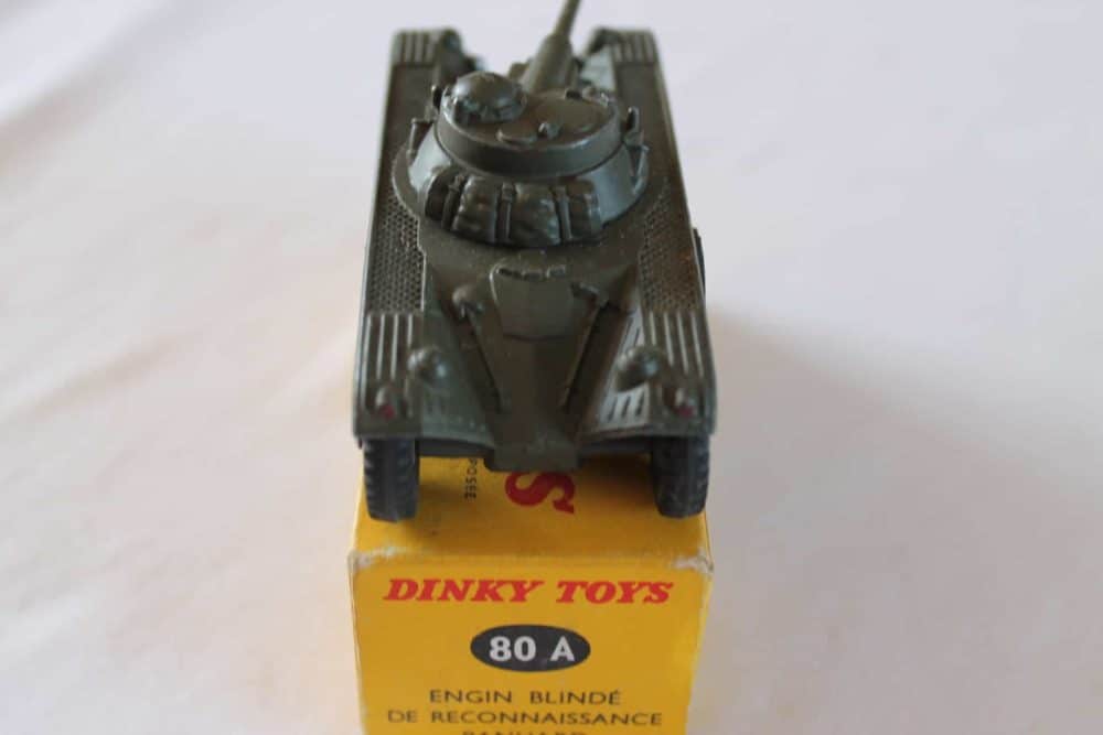 French Dinky Toys 080A Panhard Armoured Car-back