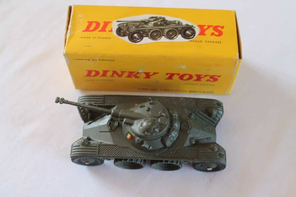 French Dinky Toys 080A Panhard Armoured Car-top