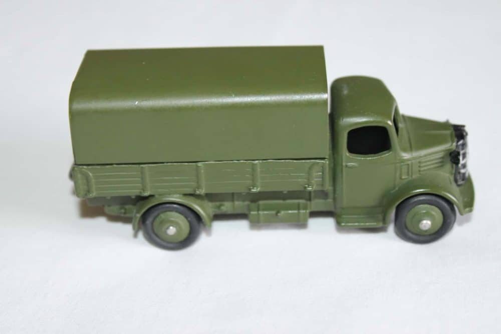 Dinky Toys 030SM Austin Military Covered Wagon-side