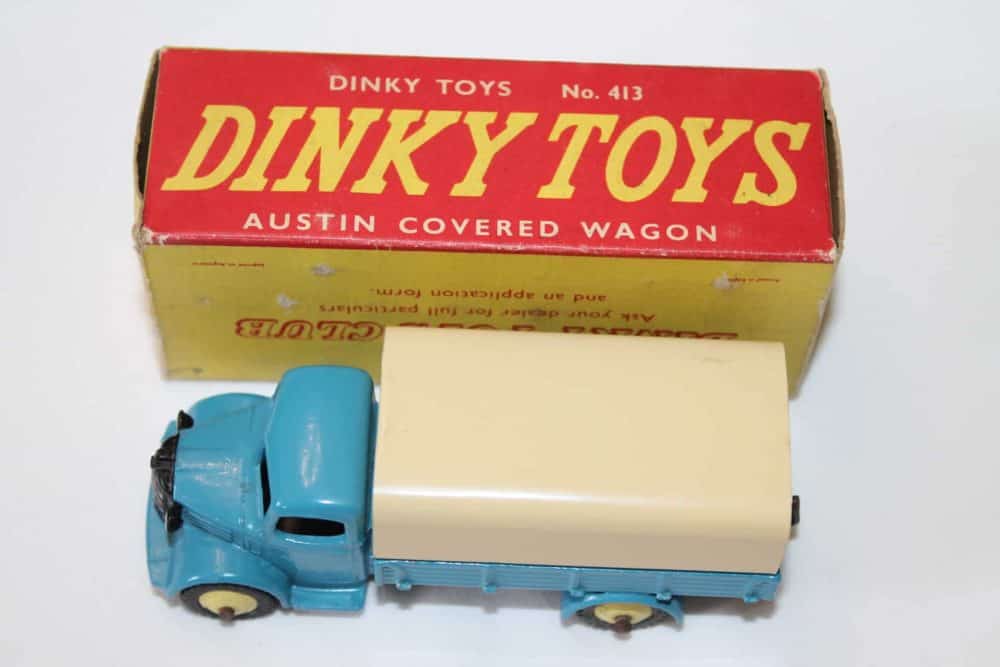 Dinky Toys 413 Austin Covered Wagon-top