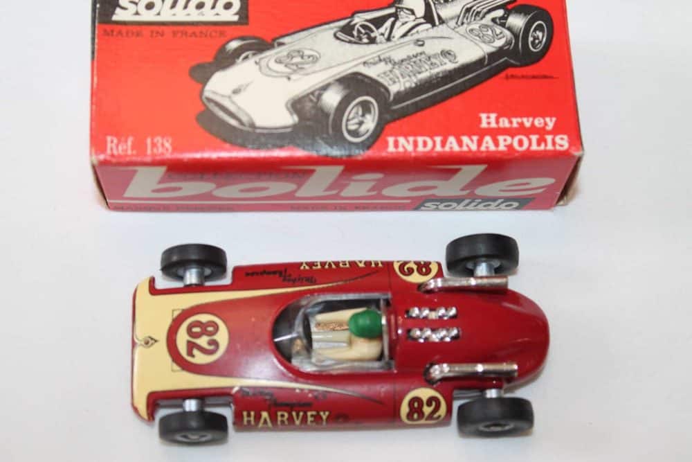 Solido 138 Harvey Indianapolis Racing Car-top