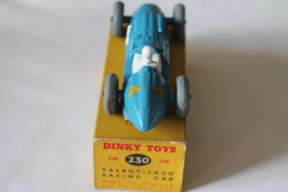 Dinky Toys 230 Talbot Lago Racing Car-back